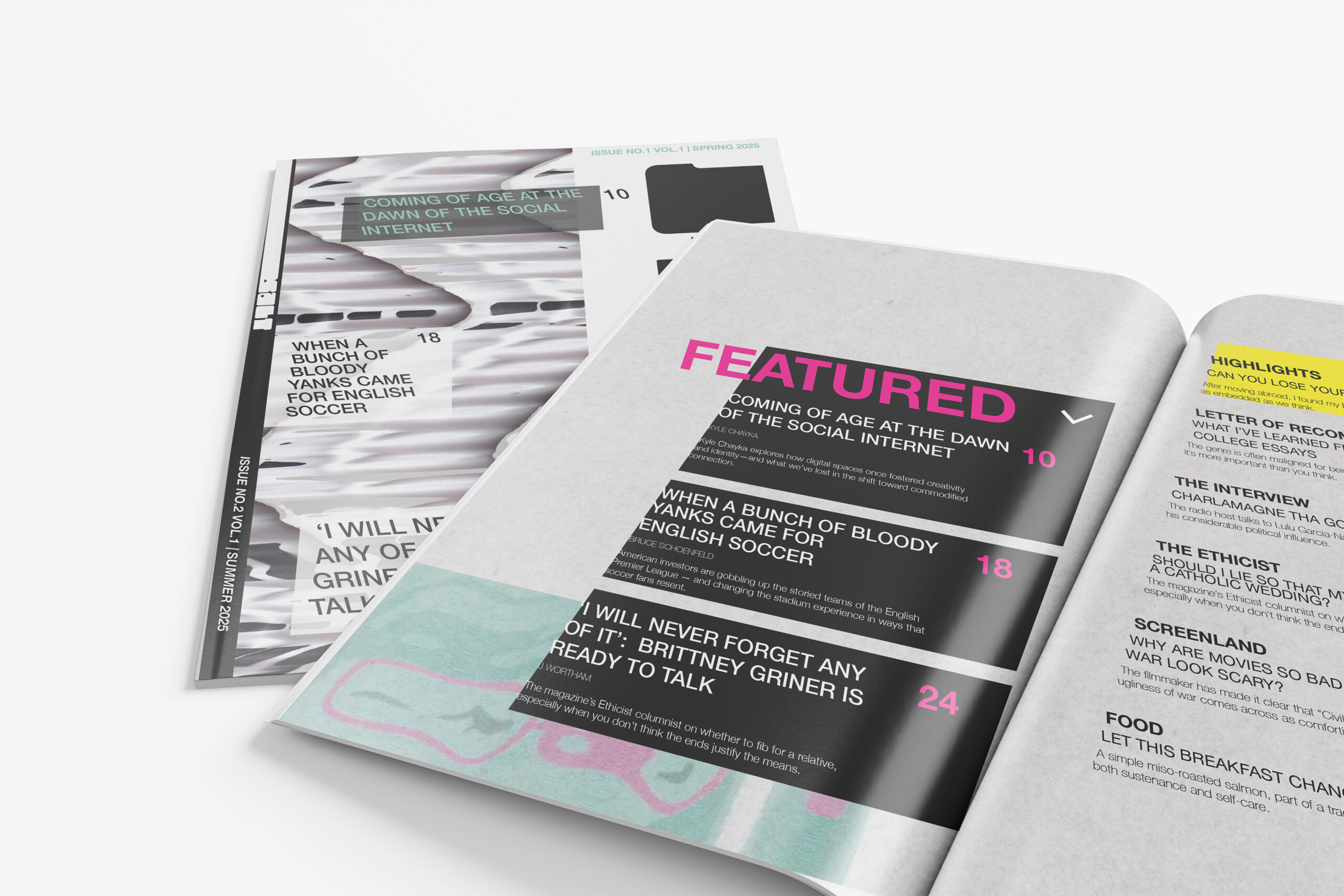 SALT Magazine Design